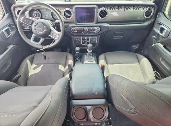 1C6HJTFG5PL560666 2023 JEEP GLADIATOR Black წინა პანელის ხედი