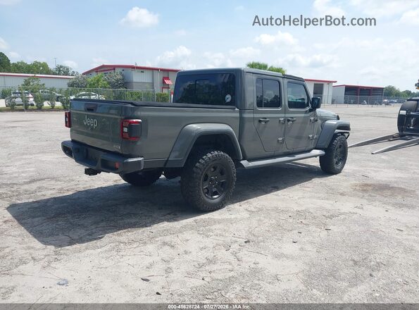 1C6HJTFG7ML507575 2021 JEEP GLADIATOR Gray Rear right