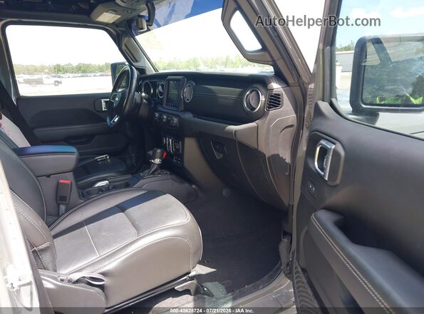 1C6HJTFG7ML507575 2021 JEEP GLADIATOR Gray Front interior view