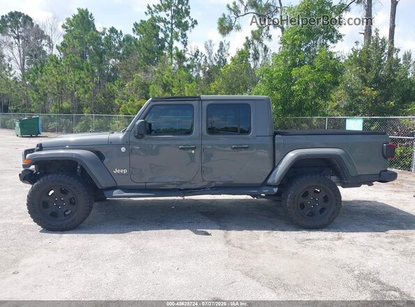 1C6HJTFG7ML507575 2021 JEEP GLADIATOR Gray 360 interior view