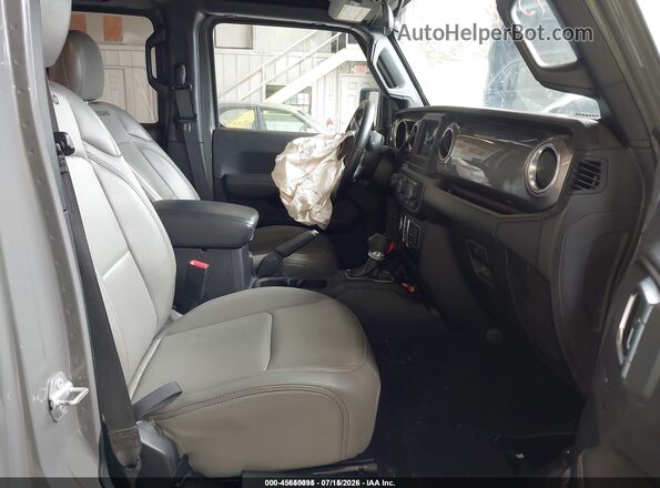 1C6HJTFG8LL172146 2020 JEEP GLADIATOR Gray Front interior view