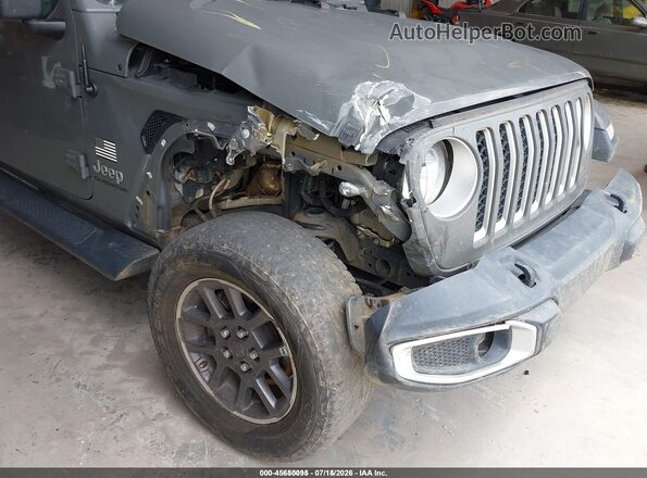 1C6HJTFG8LL172146 2020 JEEP GLADIATOR Gray Front view