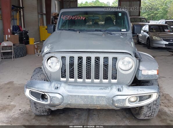 1C6HJTFG8LL172146 2020 JEEP GLADIATOR Gray Rear interior view