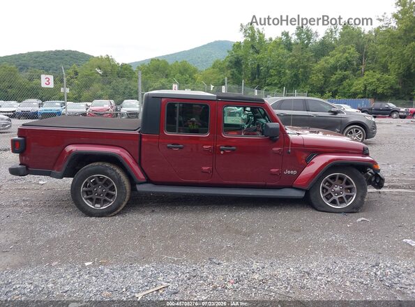 1C6HJTFG9ML587817 2021 JEEP GLADIATOR Green Սալոնի հետևի տեսք