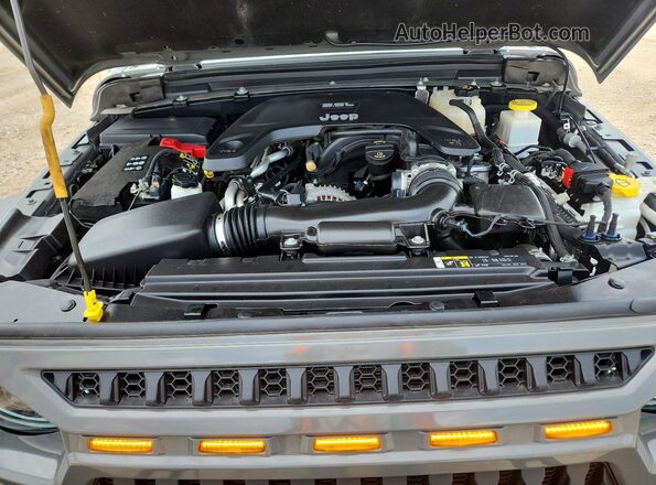1C6JJTAG3LL195178 2020 JEEP GLADIATOR Gray Вид задньої частини салону