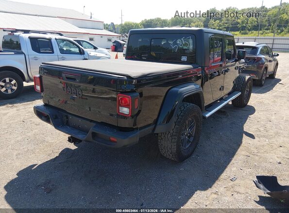 1C6JJTAG6RL113386 2024 JEEP GLADIATOR Black Tył prawy