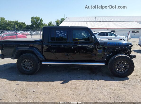 1C6JJTAG6RL113386 2024 JEEP GLADIATOR Black Widok wnętrza z tyłu