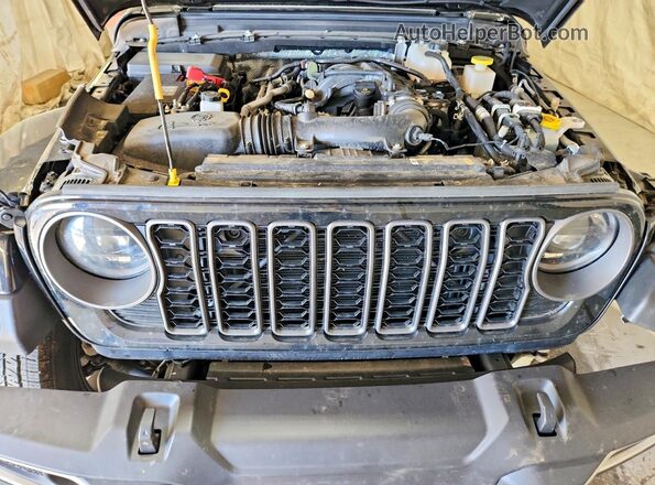 1C6JJTAG6RL133766 2024 JEEP GLADIATOR Черный Вид задней части салона