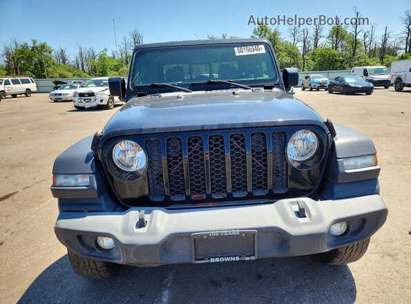 1C6JJTAG7LL108317 2020 JEEP GLADIATOR Черный Вид спереди