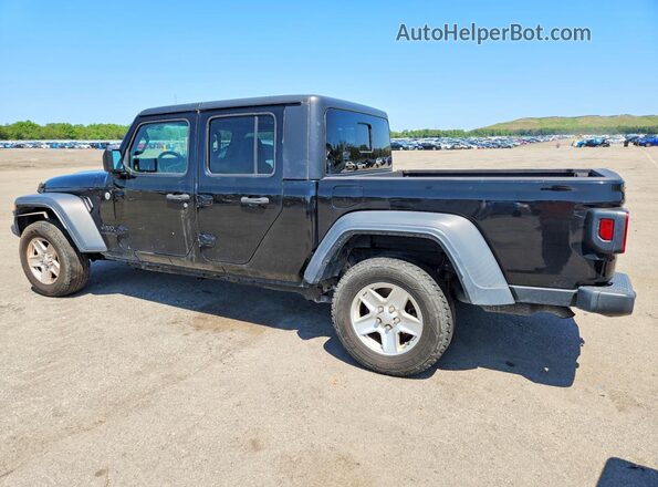 1C6JJTAG7LL108317 2020 JEEP GLADIATOR Черный Задняя левая четверть