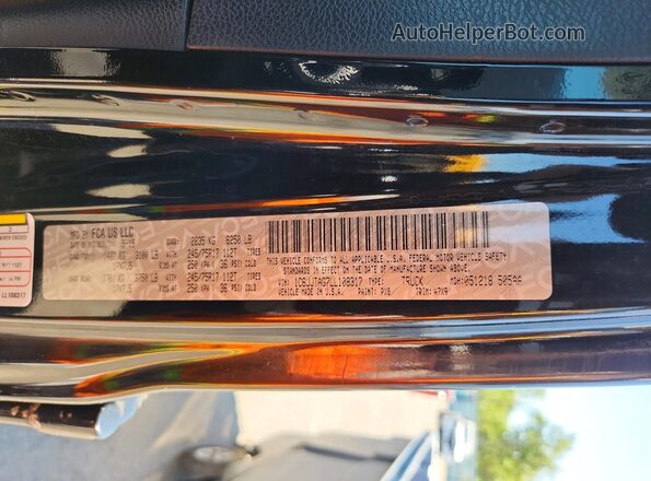 1C6JJTAG7LL108317 2020 JEEP GLADIATOR Черный Вид подкапотного пространства