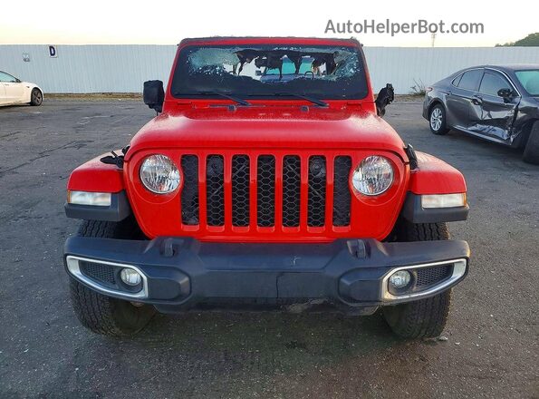 1C6JJTAG7LL218087 2020 JEEP GLADIATOR Red Вид спереду