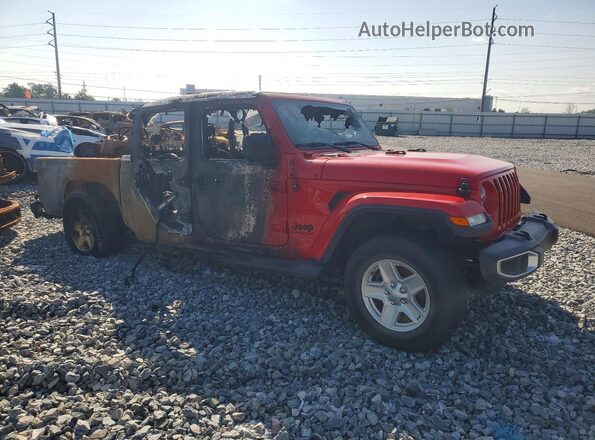1C6JJTAG7LL218087 2020 JEEP GLADIATOR Red Передня права чверть