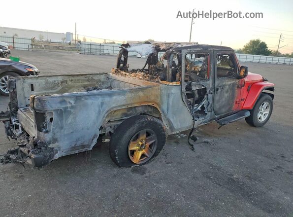1C6JJTAG7LL218087 2020 JEEP GLADIATOR Red Задня права чверть