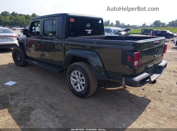 1C6JJTAG7PL545286 2023 JEEP GLADIATOR Зеленый Задняя левая четверть