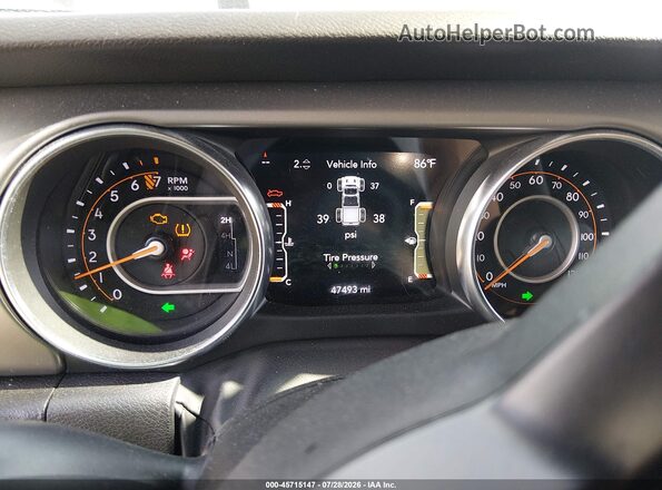 1C6JJTAG7PL545286 2023 JEEP GLADIATOR Зеленый Вид задних сидений