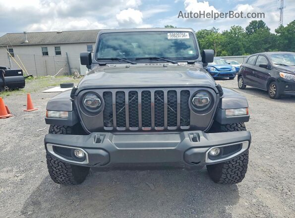 1C6JJTAG8ML550573 2021 JEEP GLADIATOR Black წინა ხედი