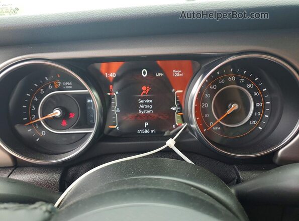 1C6JJTAG8ML550573 2021 JEEP GLADIATOR Black ხელსაწყოთა პანელის ხედი