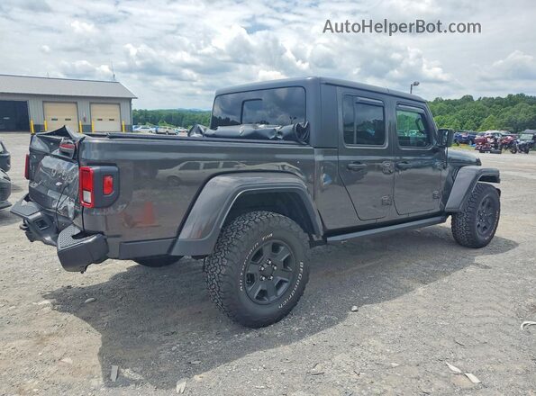 1C6JJTAG8ML550573 2021 JEEP GLADIATOR Black უკანა მარჯვენა