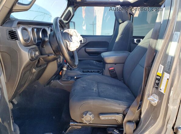 1C6JJTAGXLL205463 2020 JEEP GLADIATOR Charcoal Widok wnętrza z przodu