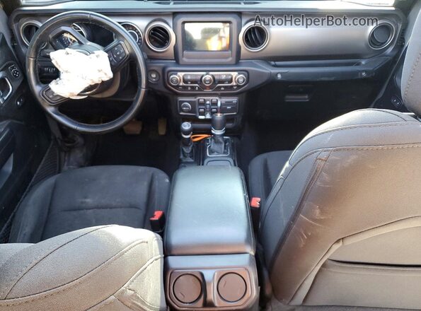 1C6JJTAGXLL205463 2020 JEEP GLADIATOR Charcoal Widok deski rozdzielczej