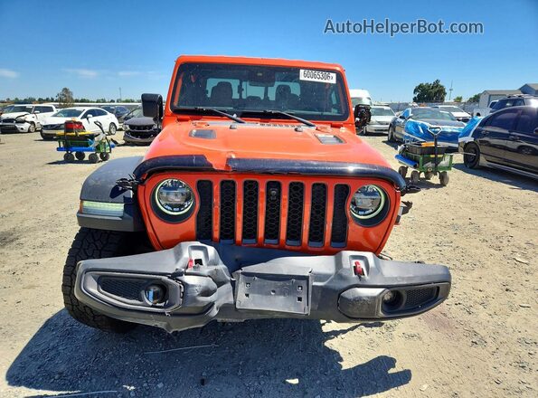 1C6JJTBG2LL192089 2020 JEEP GLADIATOR Orange Դիմացի տեսք