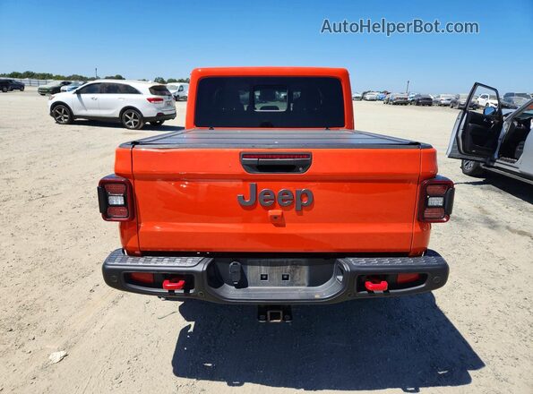 1C6JJTBG2LL192089 2020 JEEP GLADIATOR Orange Հետևի տեսք
