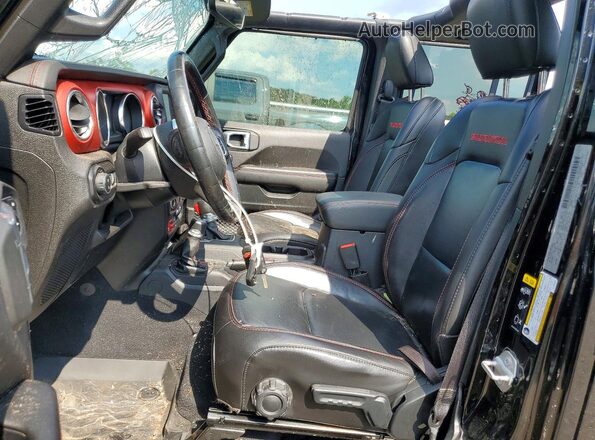 1C6JJTBG3LL181313 2020 JEEP GLADIATOR Черный Вид салона спереди