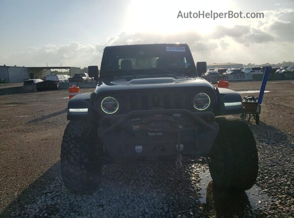 1C6JJTBG4ML542467 2021 JEEP GLADIATOR Black Front view