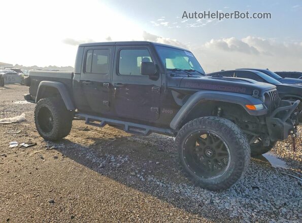 1C6JJTBG4ML542467 2021 JEEP GLADIATOR Black Front right