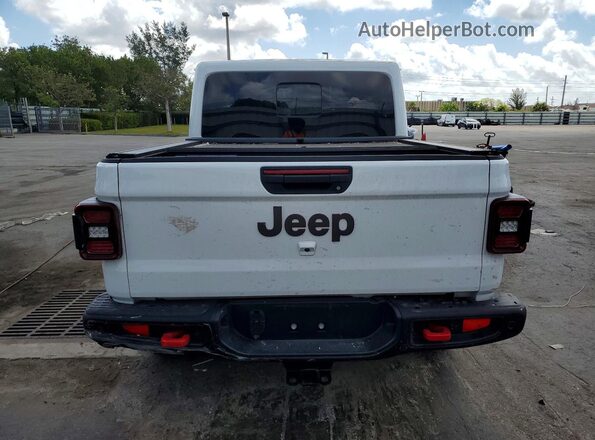 1C6JJTBG5RL129349 2024 JEEP GLADIATOR Белый Вид сзади