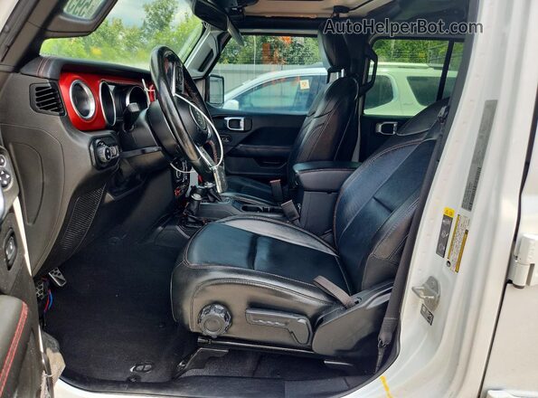 1C6JJTBG9ML606891 2021 JEEP GLADIATOR White Vista interior delantera