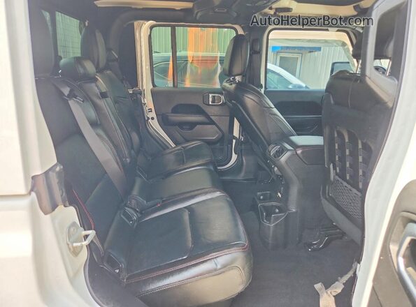 1C6JJTBG9ML606891 2021 JEEP GLADIATOR White Vista de los asientos traseros