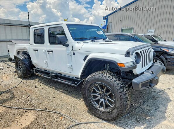 1C6JJTBG9ML606891 2021 JEEP GLADIATOR White Delantero derecho