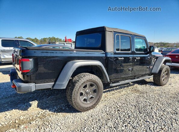 1C6JJTEG0ML582783 2021 JEEP GLADIATOR Black Trasero derecho