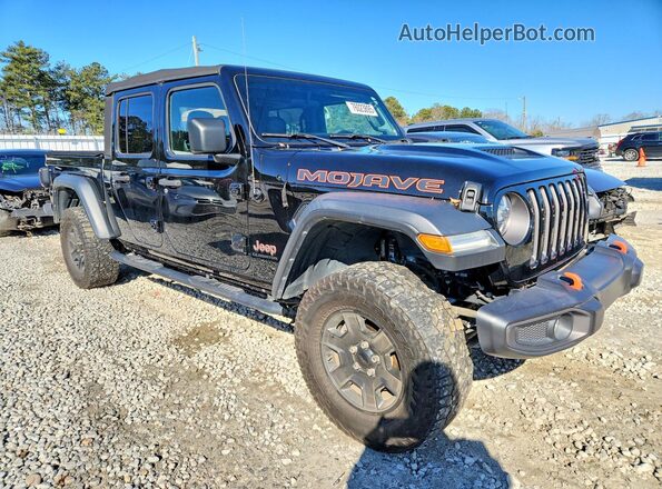 1C6JJTEG0ML582783 2021 JEEP GLADIATOR Black Delantero derecho