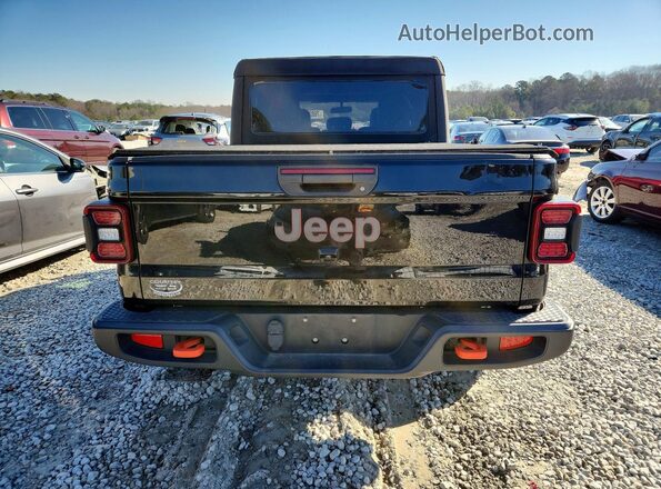 1C6JJTEG0ML582783 2021 JEEP GLADIATOR Black Vista trasera