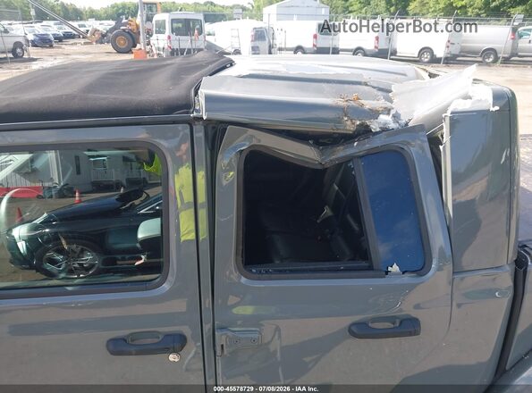1C6JJTEG0PL549562 2023 JEEP GLADIATOR Gray Widok z przodu