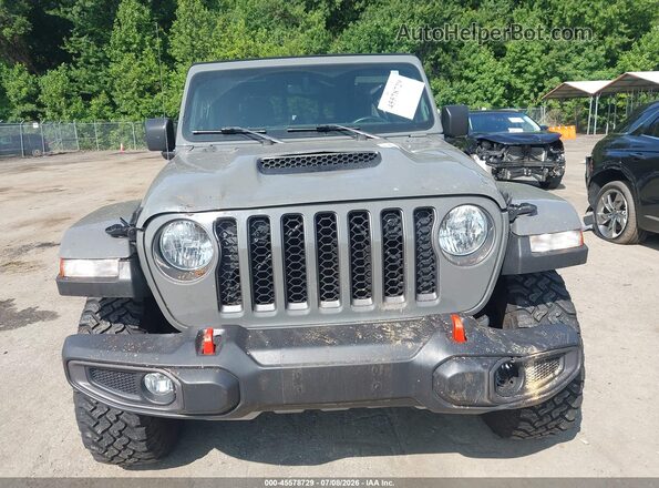 1C6JJTEG0PL549562 2023 JEEP GLADIATOR Gray Widok zestawu wskaźników