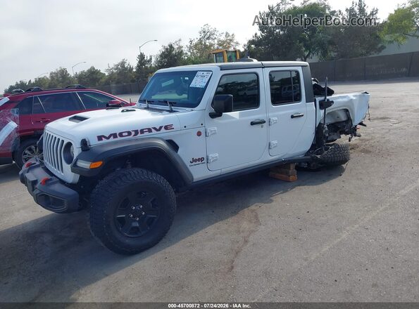 1C6JJTEG2LL209677 2020 JEEP GLADIATOR White Передня ліва чверть