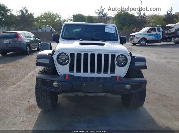 1C6JJTEG2LL209677 2020 JEEP GLADIATOR White Вид задньої частини салону
