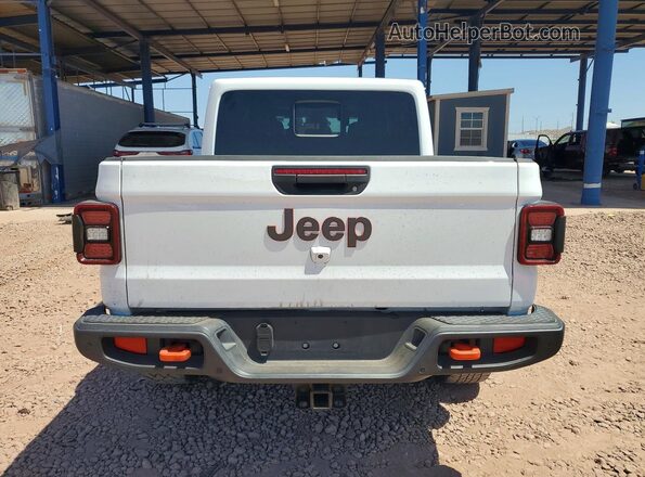 1C6JJTEG2ML587323 2021 JEEP GLADIATOR White Հետևի տեսք