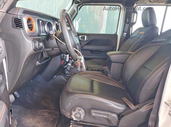 1C6JJTEG2ML587323 2021 JEEP GLADIATOR White Սալոնի դիմացի տեսք