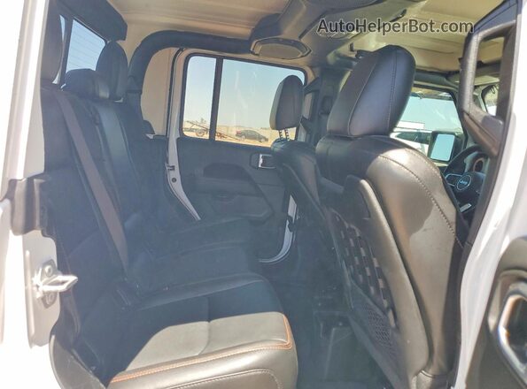 1C6JJTEG2ML587323 2021 JEEP GLADIATOR White Հետևի նստատեղերի տեսք
