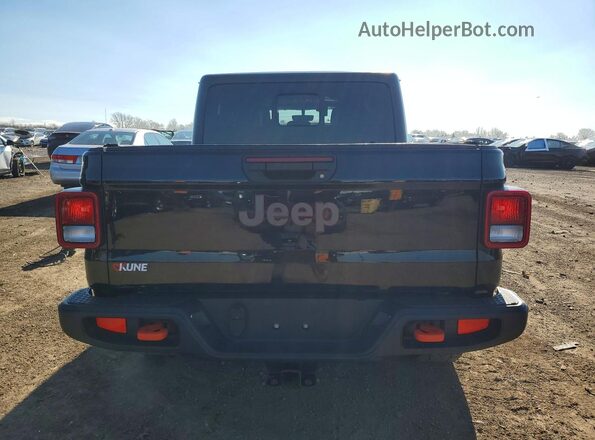 1C6JJTEG2NL114832 2022 JEEP GLADIATOR Black უკანა ხედი
