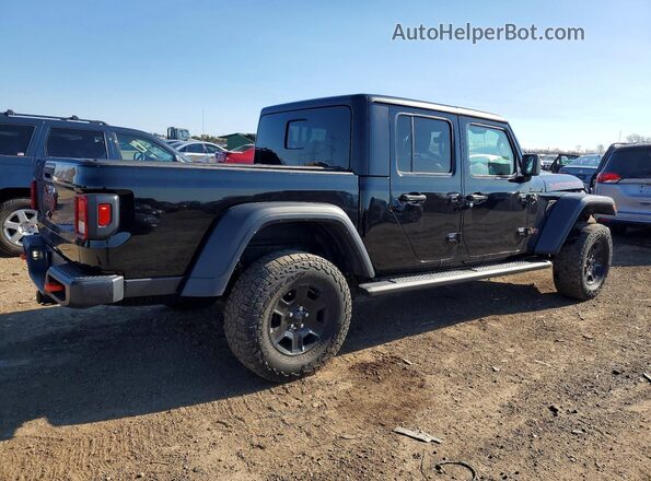 1C6JJTEG2NL114832 2022 JEEP GLADIATOR Black უკანა მარჯვენა