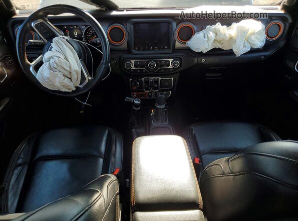 1C6JJTEG2NL114832 2022 JEEP GLADIATOR Black წინა პანელის ხედი