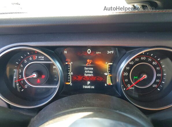 1C6JJTEG2NL114832 2022 JEEP GLADIATOR Black ხელსაწყოთა პანელის ხედი
