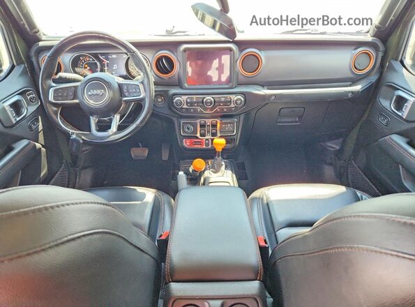 1C6JJTEG6PL581223 2023 JEEP GLADIATOR Green Dashboard view
