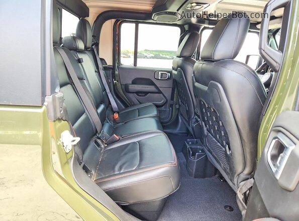 1C6JJTEG6PL581223 2023 JEEP GLADIATOR Green Rear seats view